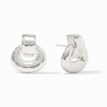 Avalon Demi Doorknocker Silver Earring