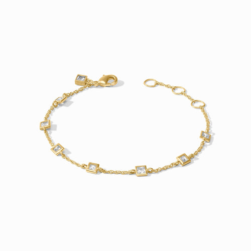 Jolie CZ Gold Delicate Bracelet