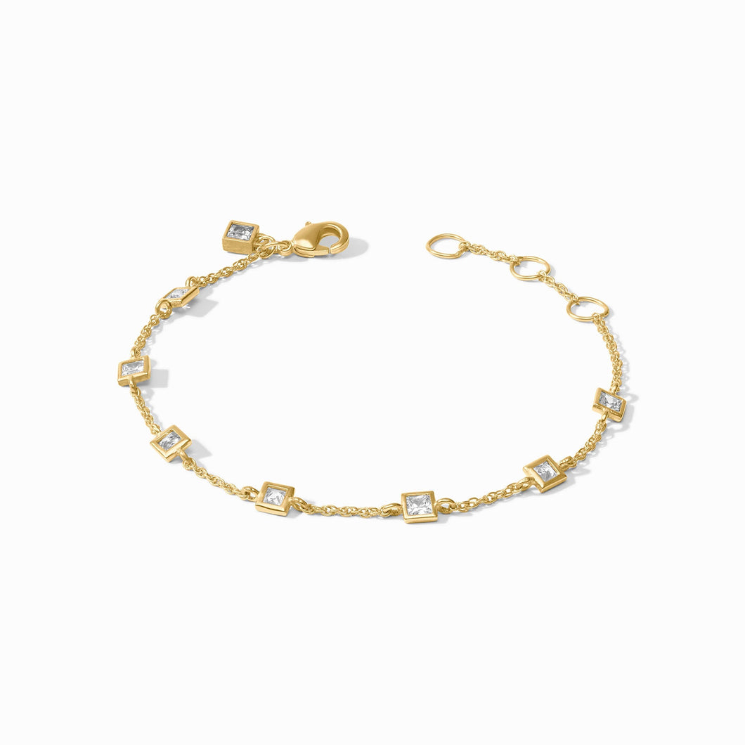Jolie CZ Gold Delicate Bracelet