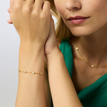 Jolie CZ Gold Delicate Bracelet