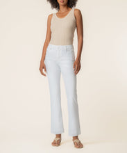 Kelsey White High Rise Flare Pant