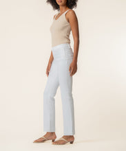 Kelsey White High Rise Flare Pant