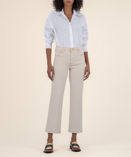 Charlotte Ecru High Rise  Fab Ab Culottes