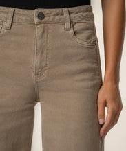 Meg Milk Tea High Rise Side Panel Wide Leg Jean