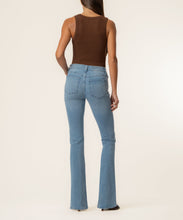 Natalie Lively Mid Rise Flare Jean
