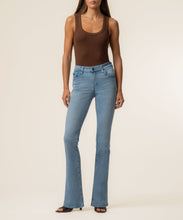 Natalie Lively Mid Rise Flare Jean