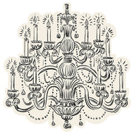 Chandelier Placemat