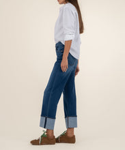 Sienna Admire High Rise Roll Up Straight Leg Jean