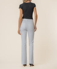 Stella Optic White High Rise Wide Hem Flare Jean