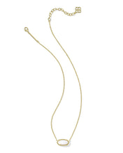 Grayson Stone Pendant Necklace-Mother of Pearl