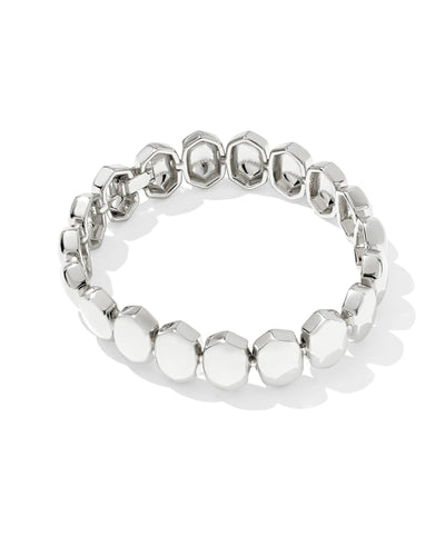 Kaitlin Silver Chain Bracelet M/L