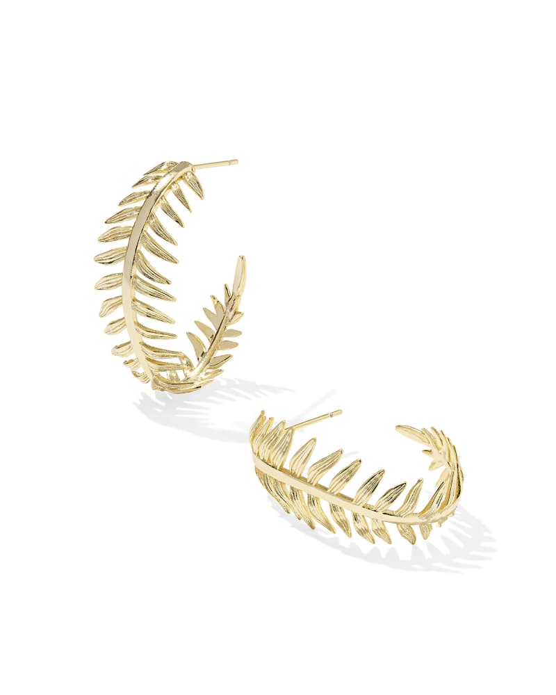 Kayla Gold Hoop Earring
