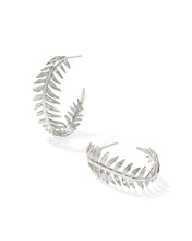 Kayla Silver Hoop Earring