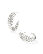 Kayla Silver Hoop Earring