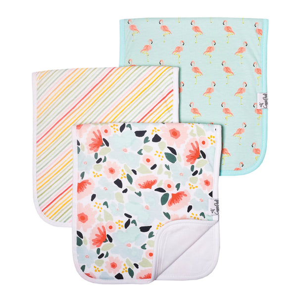 Leilani Burp Cloth Set 3pk
