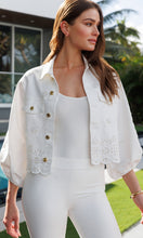 Lumere Embroidered Denim Jacket