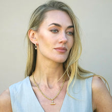 Mini Gold Arc Byron Toggle Necklace