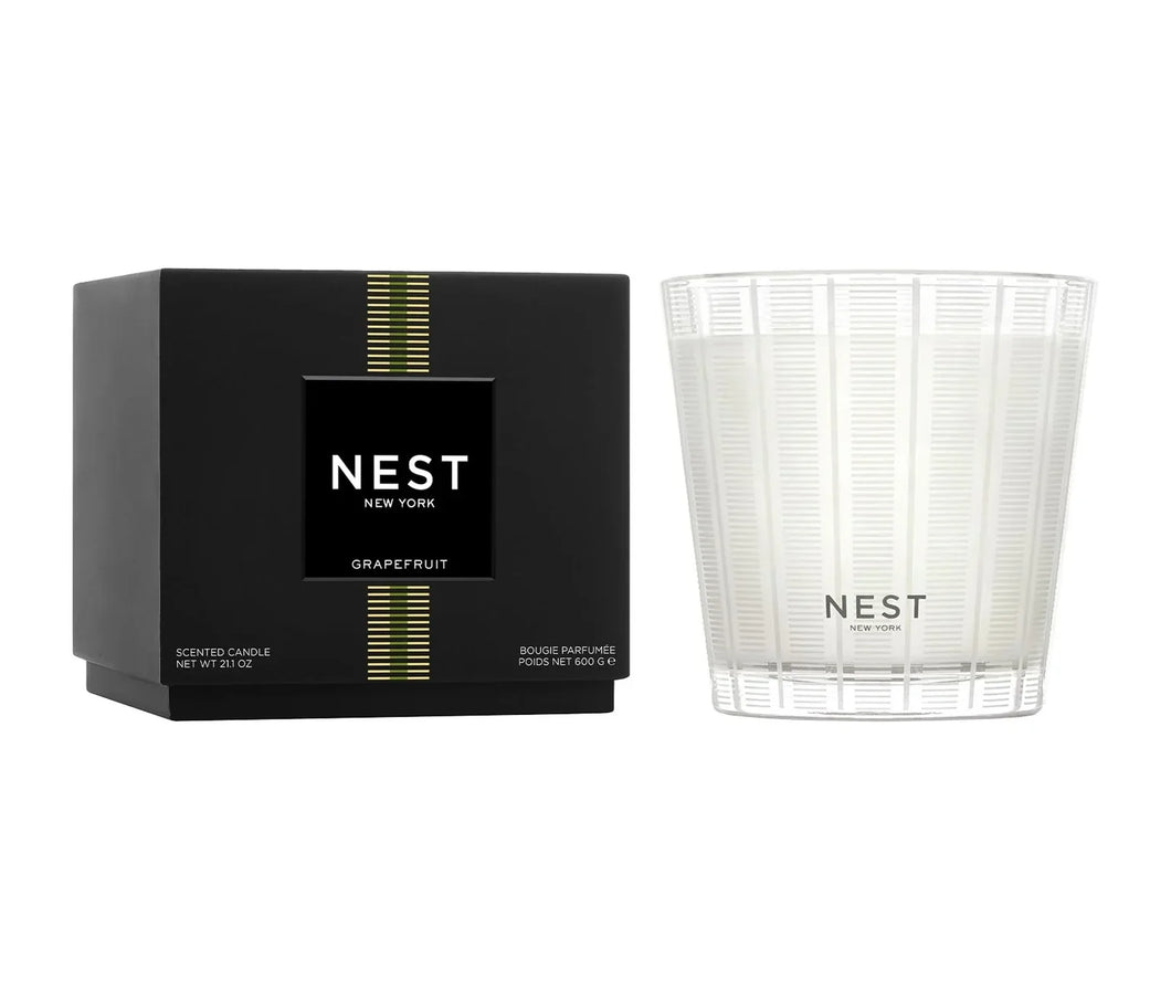 GRAPEFRUIT 3 WICK CANDLE