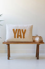 YAY Hand Hooked Pillow