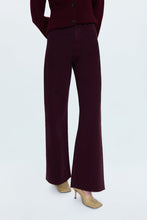 Penny Claret High Rise Wide Leg Jean