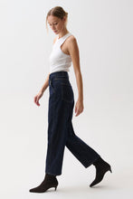 Beau Nightfall Seamed Crescent Raw Jean