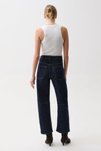 Beau Nightfall Seamed Crescent Raw Jean