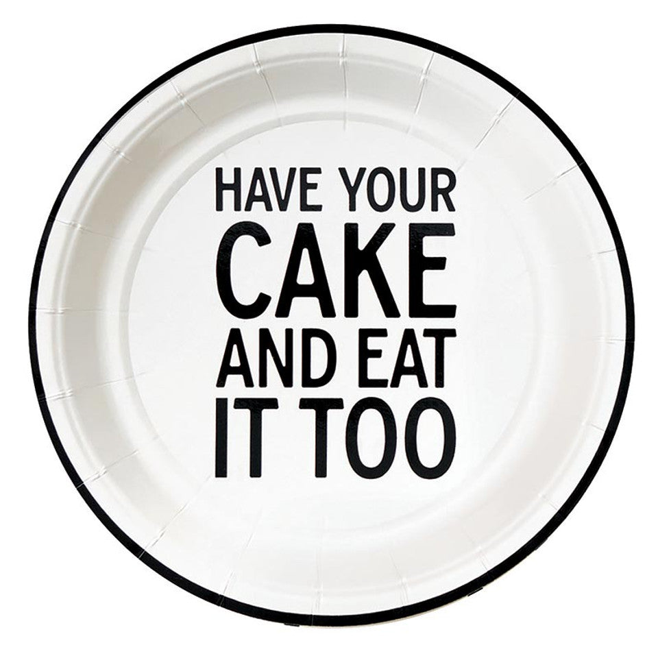 Have Your Cake Paper Plate