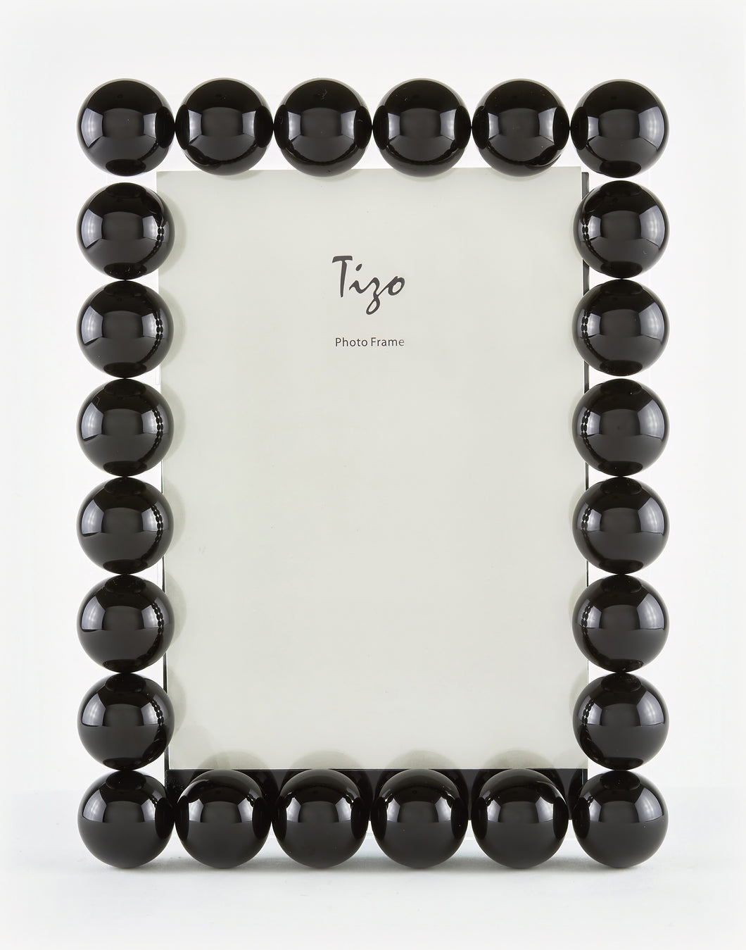 Black Crystal Single Bubble 5x7 Frame