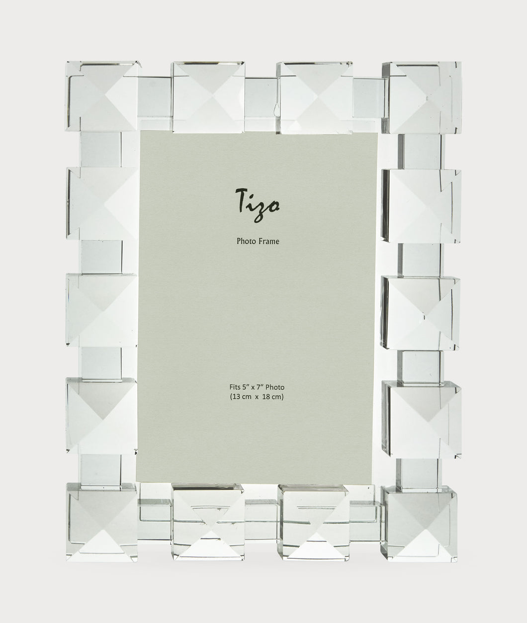 Crystal Square Diamond 5x7 Frame