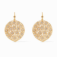 Peacock CZ Earring