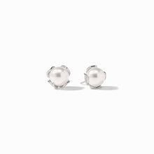 Penelope Pearl Silver Stud-Small