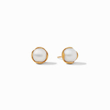 Penelope Pearl Gold Stud-Small
