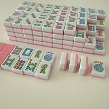 Rose Dragon Mahjong Tile Set
