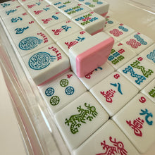 Rose Dragon Mahjong Tile Set