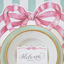 PInk Bow Placemat 12pk
