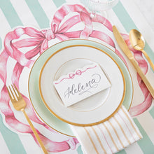 PInk Bow Placemat 12pk