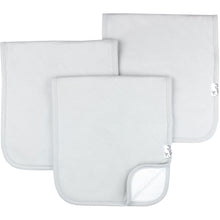 Gray Basics Burp Cloth Set 3pk