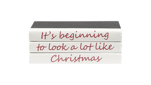 IT'S BEGINNING TO CHRISTMAS 3 VOL BOOK