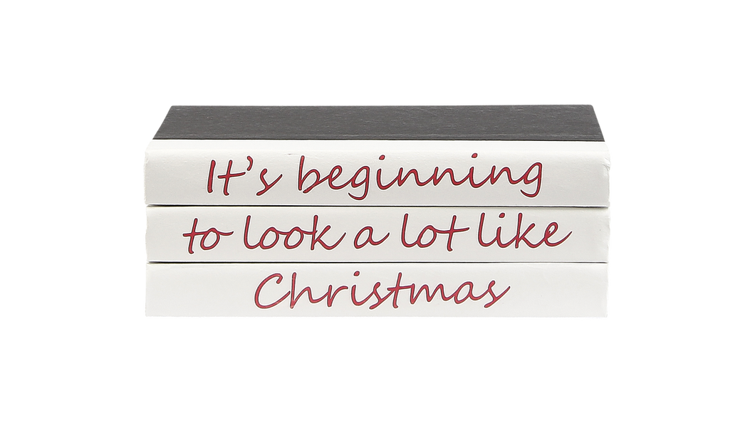 IT'S BEGINNING TO CHRISTMAS 3 VOL BOOK
