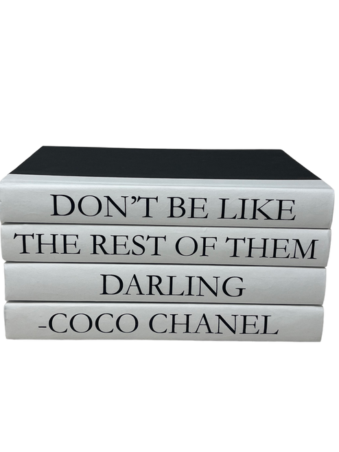 DON'T BE LIKE COCO CHANEL QUOTE BOOK 4 VOL, E LAWRENCE LTD, QUOTES-04-DARLING, LAURA OF PEMBROKE