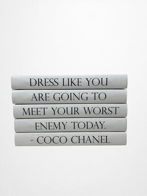 DRESS LIKE YOU ARE GOING 5 VOL COCO CHANEL BOOK