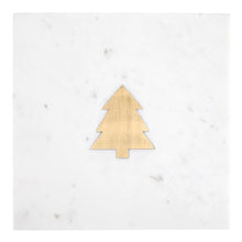 Tree Marble Serving Board