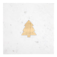 Tree Marble Serving Board