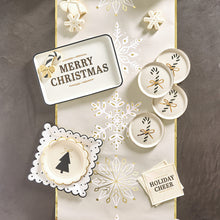 Tree Scalloped Paper Plate
