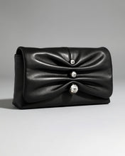 Ruched Crystal Molten Crossbody