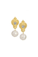 Epoque Gold Pearl Earring