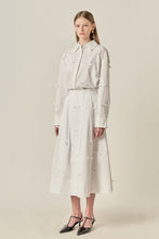 Bow Detailed Drop Shoulder Shirt