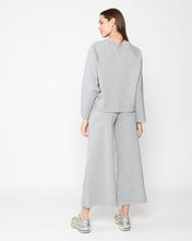 Scuba Cropped Wide Leg Pant