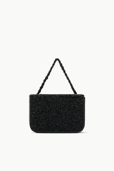 CARMEN BLACK BEADED BOX BAG