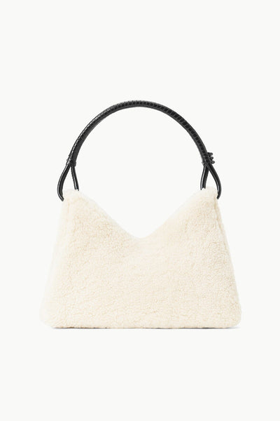 VALERIE SHOULDER BAG CREAM/BLACK